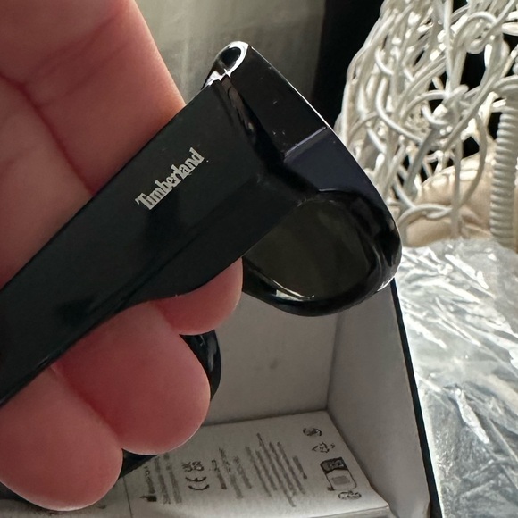 Timberland Sport Wrap Black Sunglasses Nwt - Picture 8 of 9